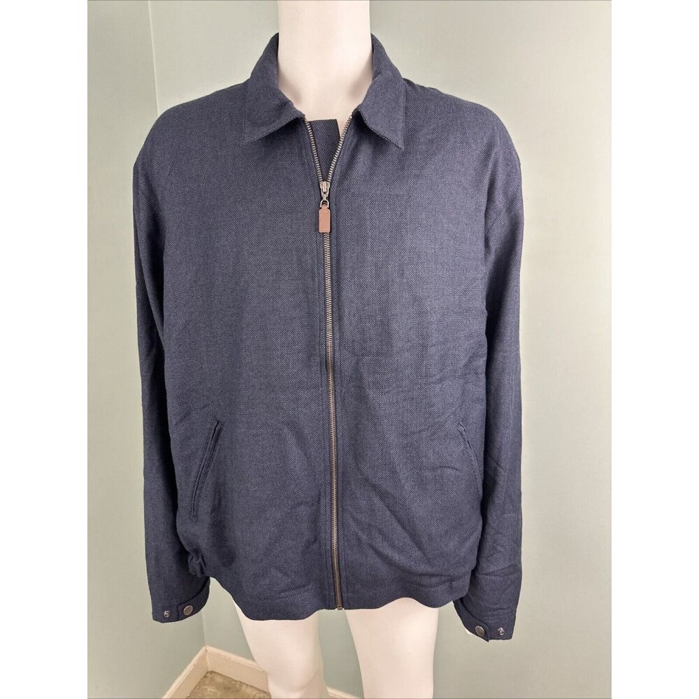 Men's Turtleson MS17J06 Dana Gentlemens Jacket Navy Dots Sz XL NWT